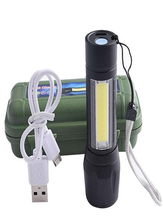 KANABEE 3 in 1 Flashlight and Desk Lamp with Gift Box Focus Zoom Torch Light, 3 Modes Adjustable for Emergency and Activities EDC - Image 4